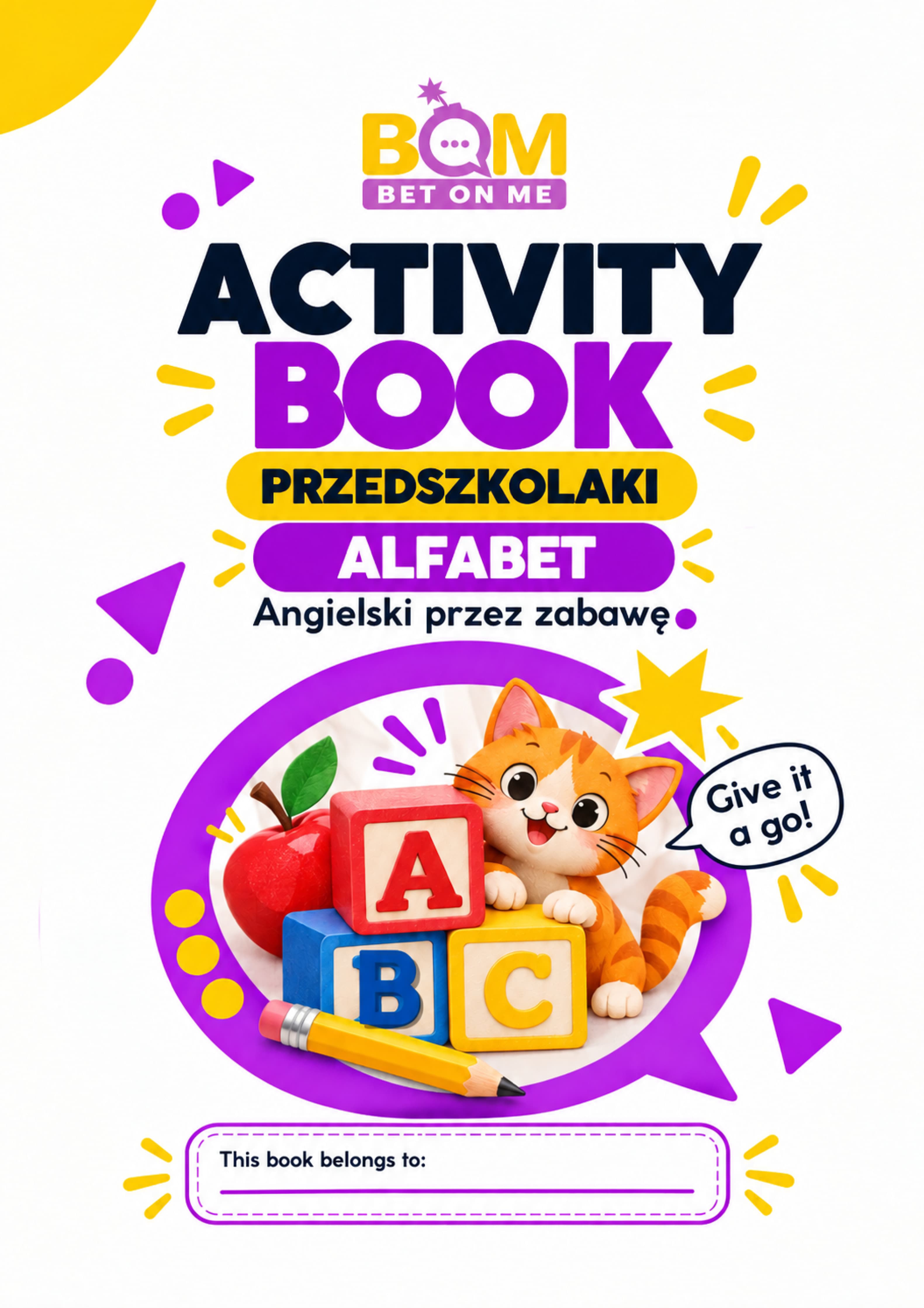 Activity Book: Preschool Level Alfabet
